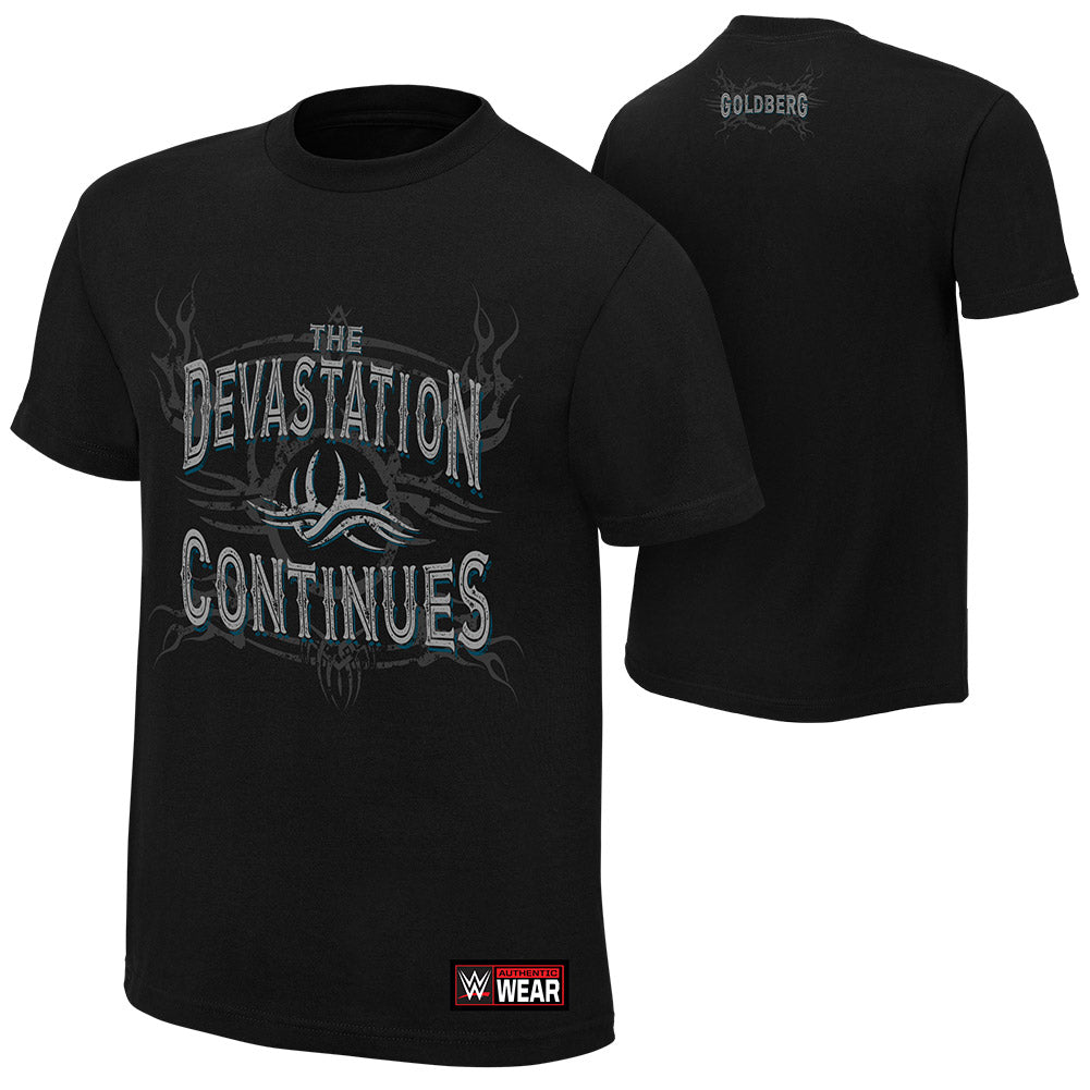 Goldberg Devastation Continues Youth Authentic T-Shirt