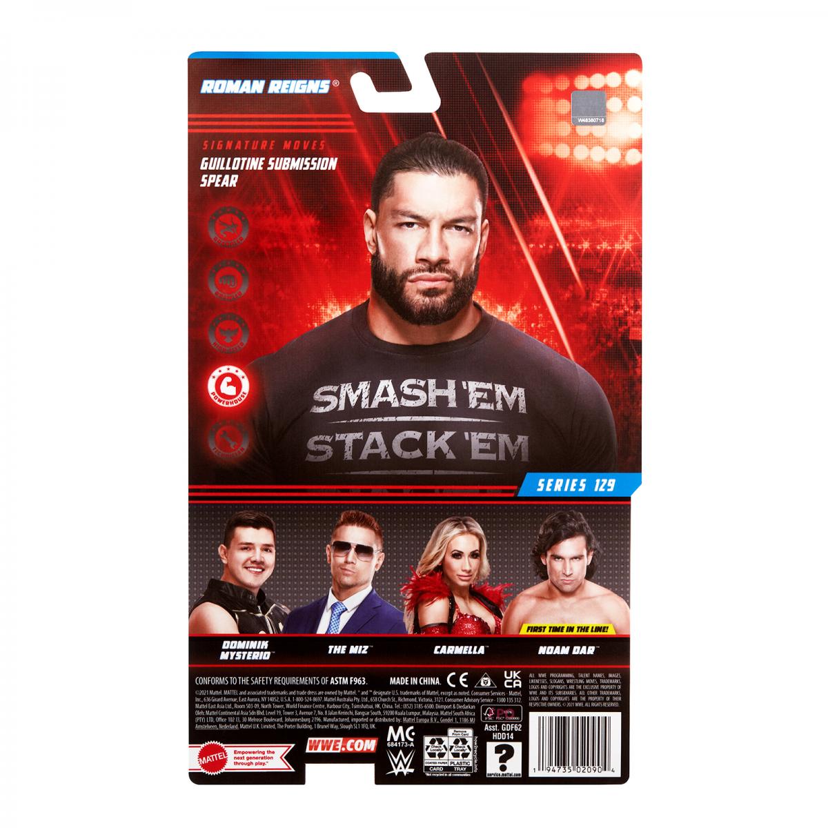 WWE Mattel Basic Series 129 Roman Reigns [Chase]