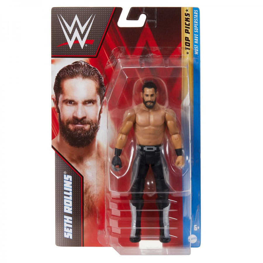 WWE Mattel Top Picks 2022 Seth Rollins Action & Toy Figures PWcatalog