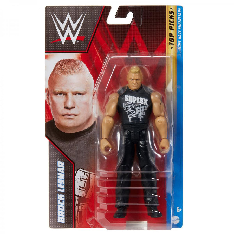 WWE Mattel Top Picks 2022 Brock Lesnar Action & Toy Figures PWcatalog