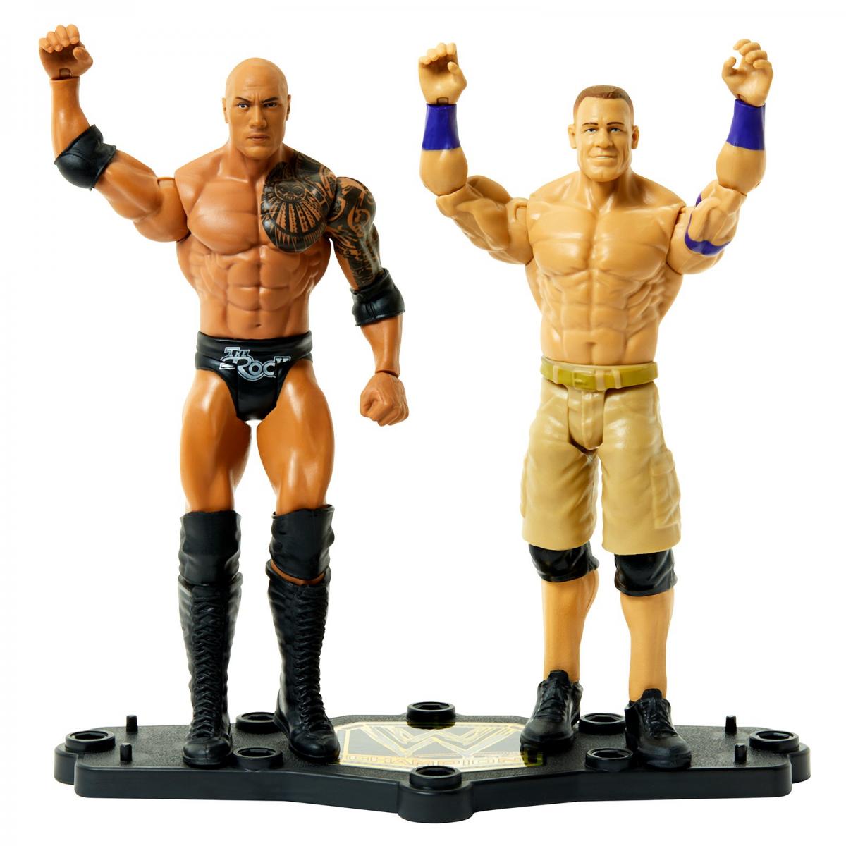 WWE Mattel Championship Showdown 9 John Cena vs. The Rock