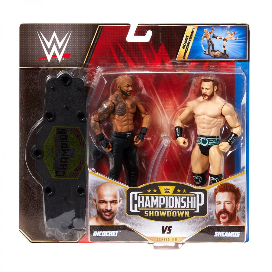 WWE Mattel Championship Showdown 9 Ricochet vs. Sheamus Action & Toy Figures PWcatalog
