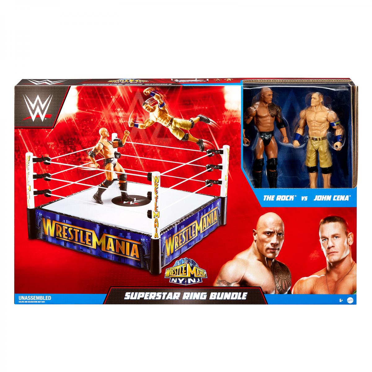 WWE Mattel Superstar Ring Bundle