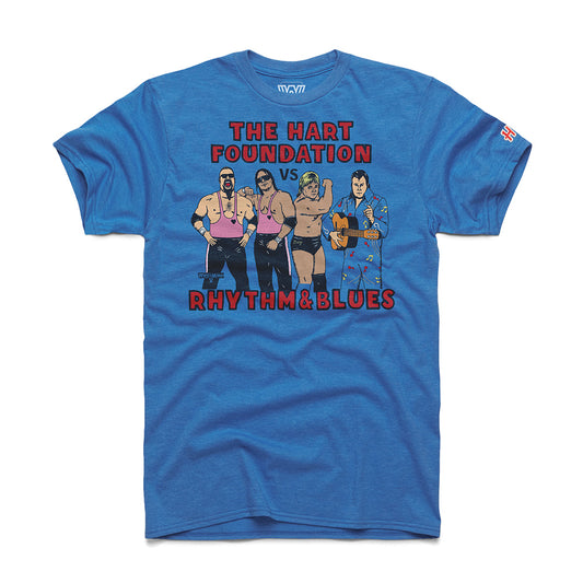 Hart Foundation v. Rhythm & Blues WM5 Homage T-Shirt Pwcatalog