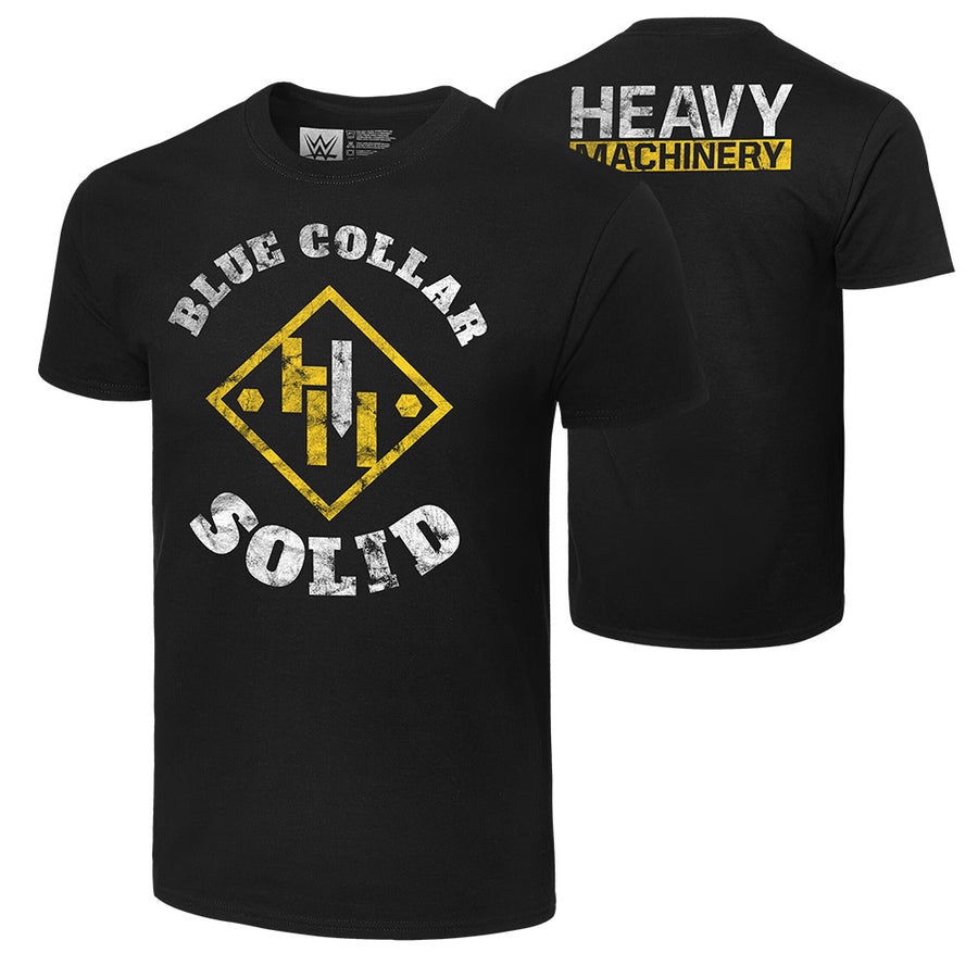 Heavy Machinery Blue Collar Solid Authentic T-Shirt Pwcatalog