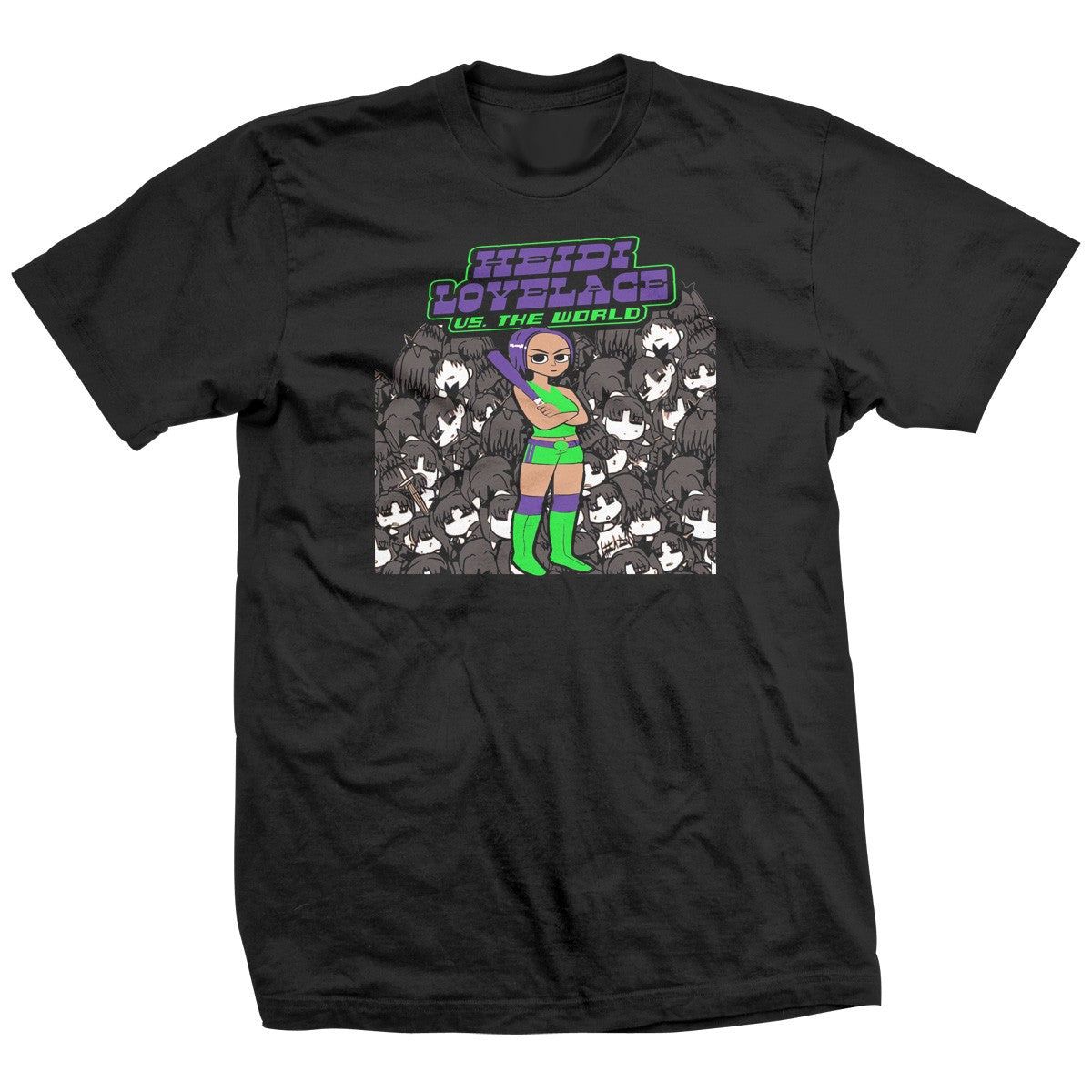 Heidi Lovelace Heidi vs. The World T-Shirt Pwcatalog