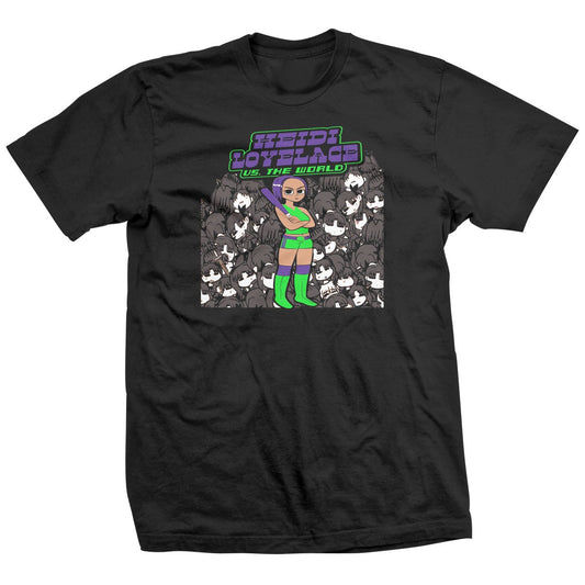 Heidi Lovelace Heidi vs. The World T-Shirt Pwcatalog