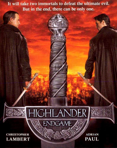 Highlander End Game DVDs & Videos PWcatalog