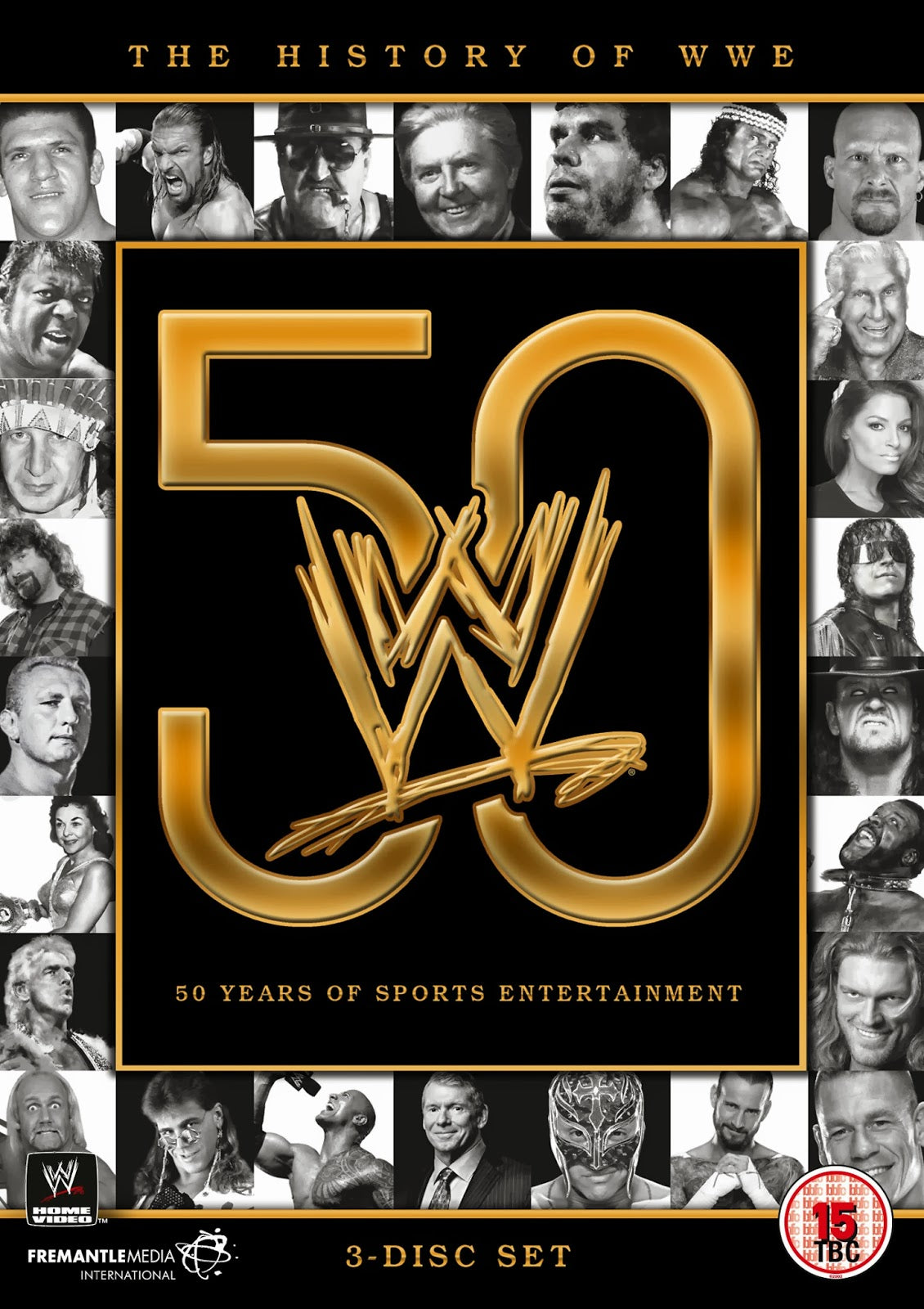 History of WWE 50 Years of Sports Entertainment DVDs & Videos PWcatalog