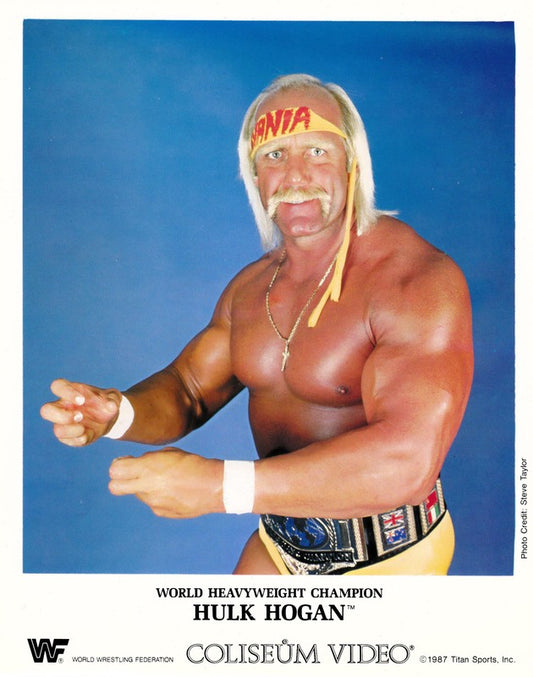 1987 WWF CHAMPION Hulk Hogan Coliseum Video Color