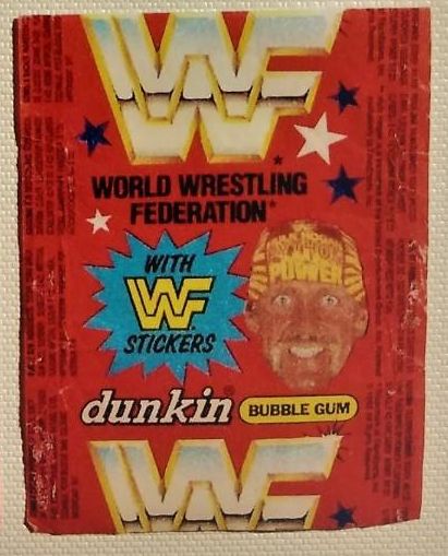 WWF Hulk Hogan Dunkin Bubble Gum PWcatalog