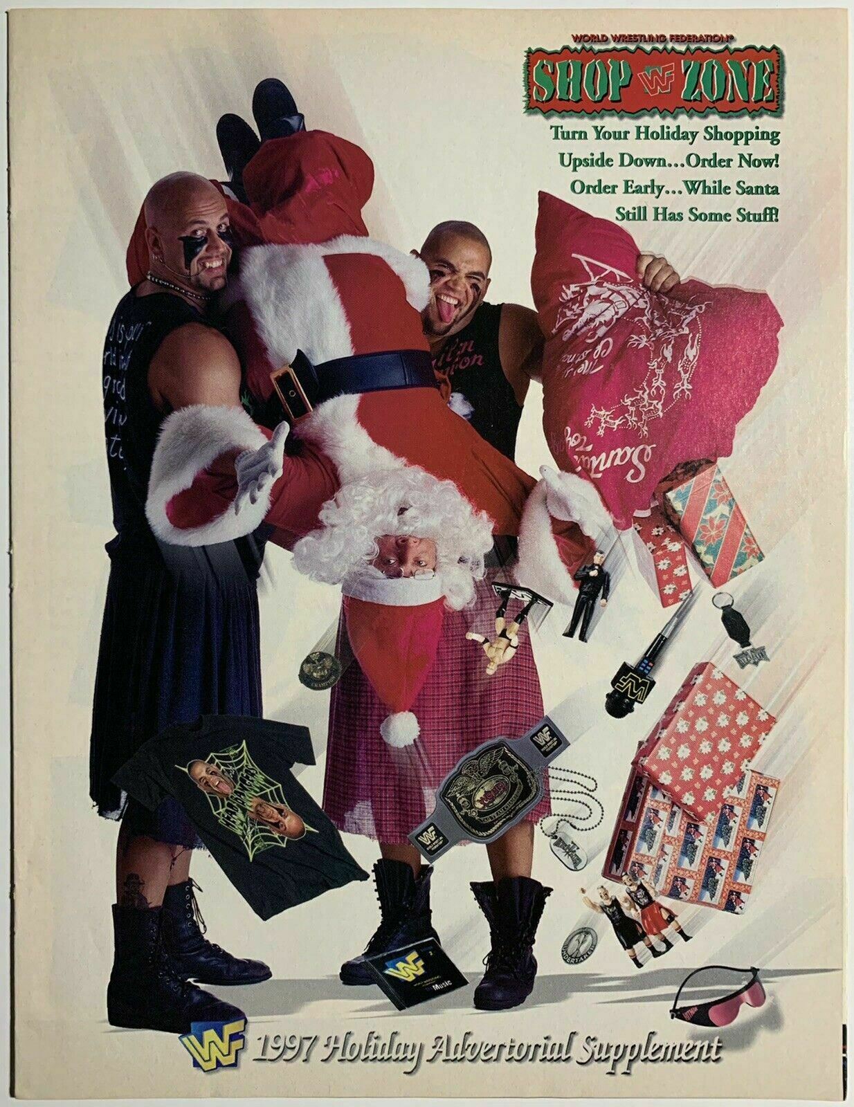 WWF Catalog Holiday 1997 PW Catalog