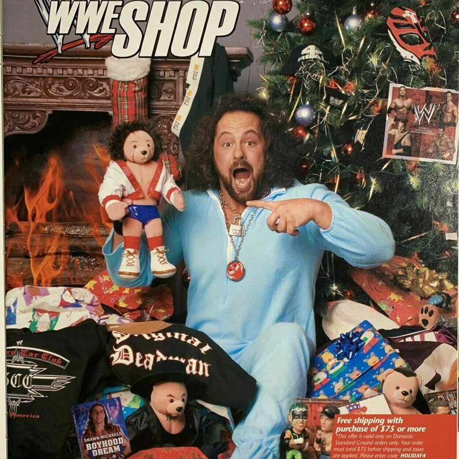 WWE Catalog Holiday 2004 Magazine PWcatalog
