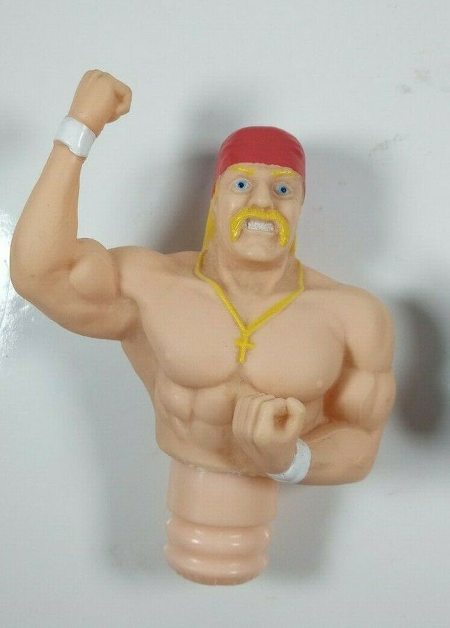 WWF Holiday Delite Candy Topper Hulk Hogan 1991 PWcatalog