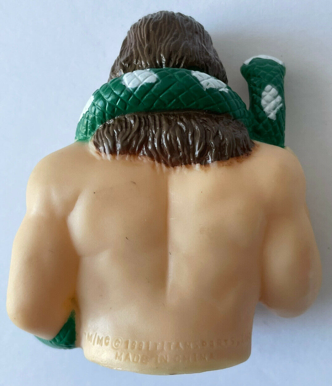 WWF Holiday Delite Candy Topper Jake The Snake Roberts 1991