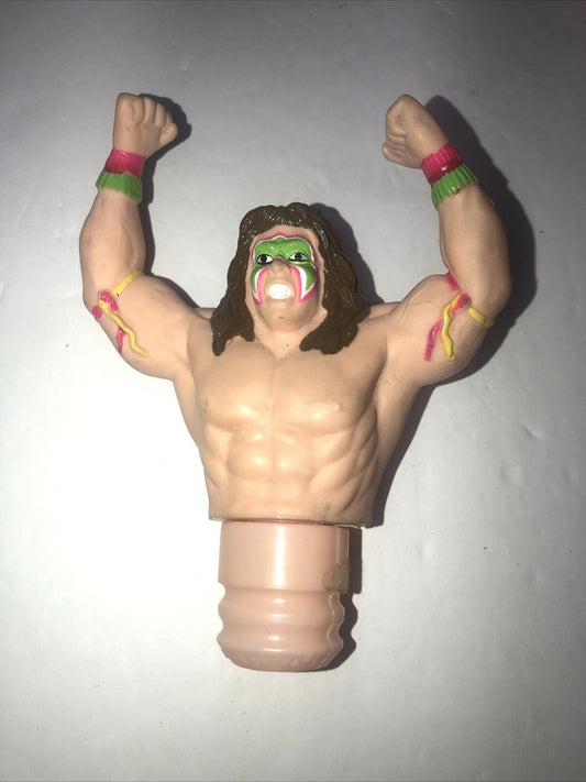 WWF Holiday Delite Candy Topper Ultimate Warrior 1991