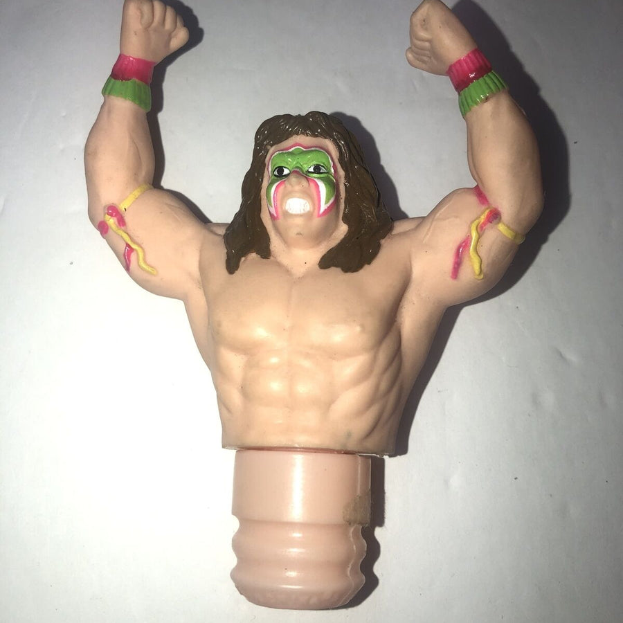 WWF Holiday Delite Candy Topper Ultimate Warrior 1991 PWcatalog