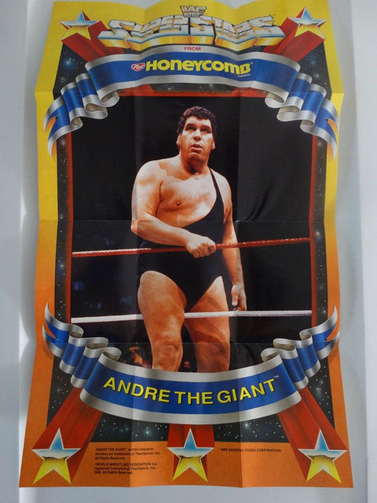 Honeycomb WWF  Andre the Giant poster