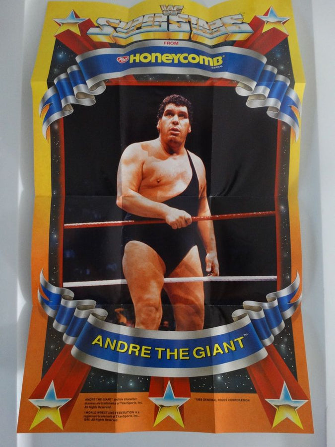 Honeycomb WWF Andre the Giant poster PWcatalog