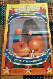 Honeycomb WWF Ultimate Warrior poster