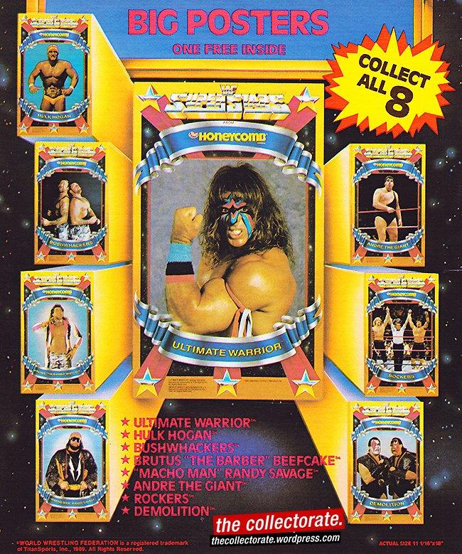 Honeycomb WWF  Andre the Giant poster