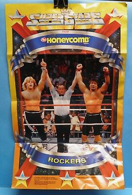 Honeycomb WWF the Rockers poster PWcatalog