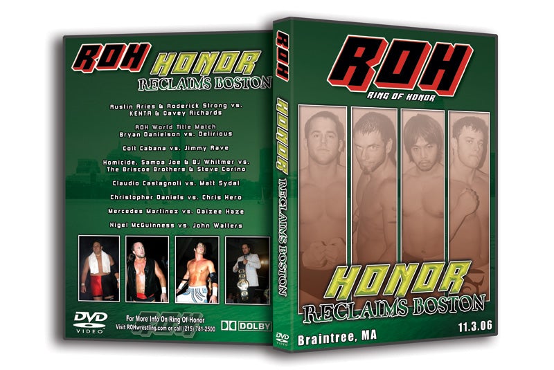 Honor Reclaims Boston DVDs & Videos PWcatalog