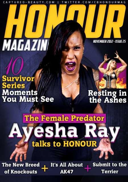 Honour Magazine  November 2012