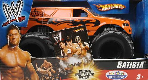 Hot Wheels Monster Truck Batista Toys R Us exclusive PWcatalog