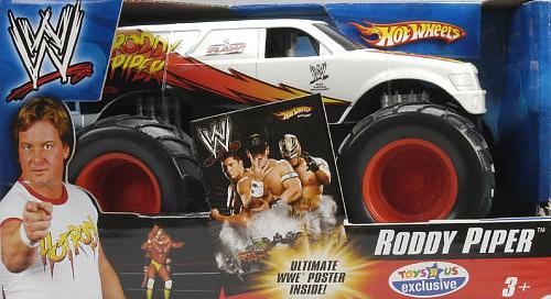 Hot Wheels Monster Truck Rowdy Roddy Piper Toys R Us exclusive