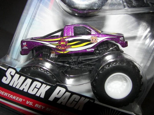 Hot Wheels Smack Pack Rey Mysterio Undertaker Toys R Us Exclusive - image 2