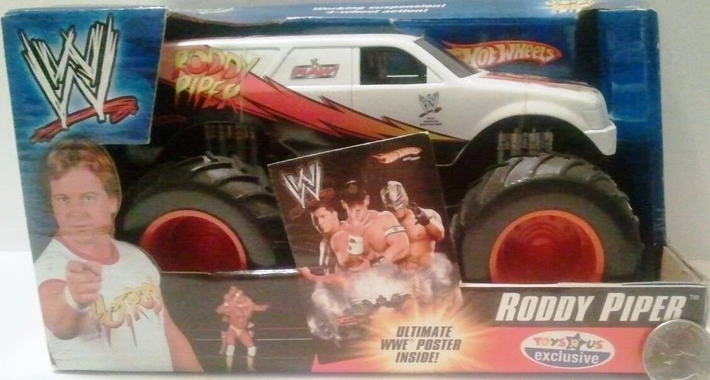 Hot Wheels Monster Truck Rowdy Roddy Piper Toys R Us exclusive