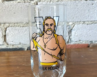 Hulk Hogan Glass Tumbler