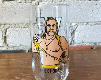 Hulk Hogan Glass Tumbler PWcatalog