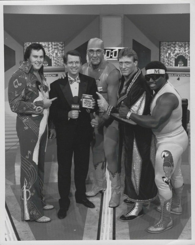 1987 WWF/MaxiVision gameshow promo 8x10 PWcatalog