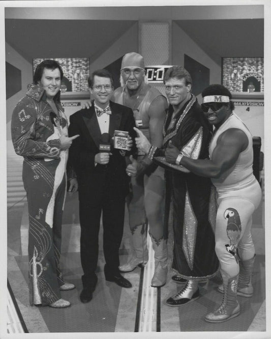 1987 WWF/MaxiVision gameshow promo 8x10 PWcatalog