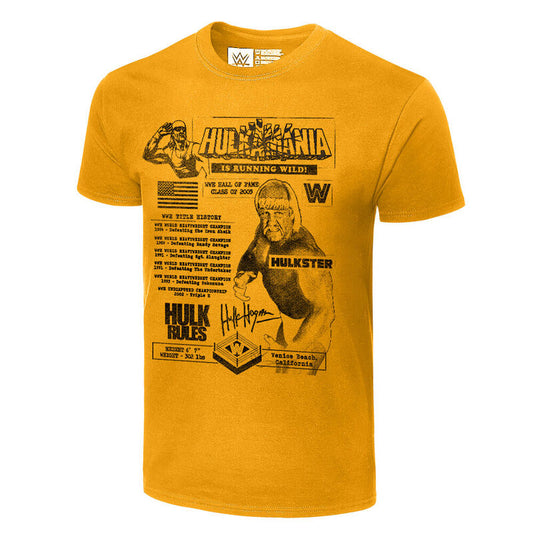 Hulk Hogan Fanzine Graphic T-Shirt Pwcatalog