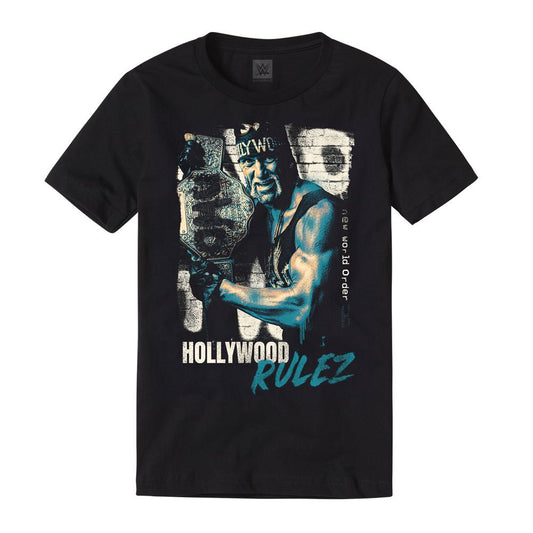Hulk Hogan Hollywood Rulez Retro T-Shirt Pwcatalog