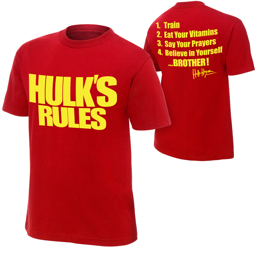 Hulk Hogan Hulk's Rules T-Shirt