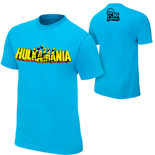 Hulk Hogan Hulkamania Blue 30th Anniversary T-Shirt