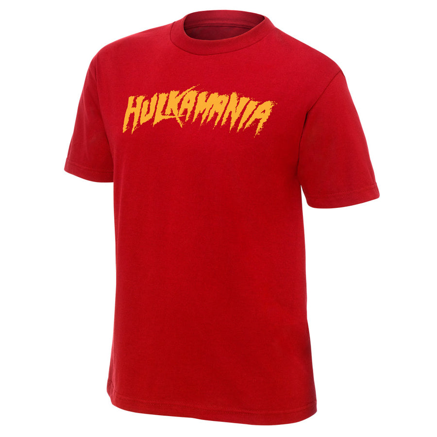 Hulk Hogan Hulkamania Red Youth Authentic T-Shirt Pwcatalog