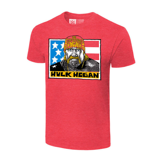 Hulk Hogan Real American Vintage T-Shirt Pwcatalog