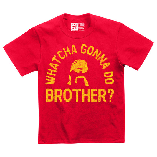 Hulk Hogan Whatcha Gonna Do Brother? Youth Authentic T-Shirt Pwcatalog