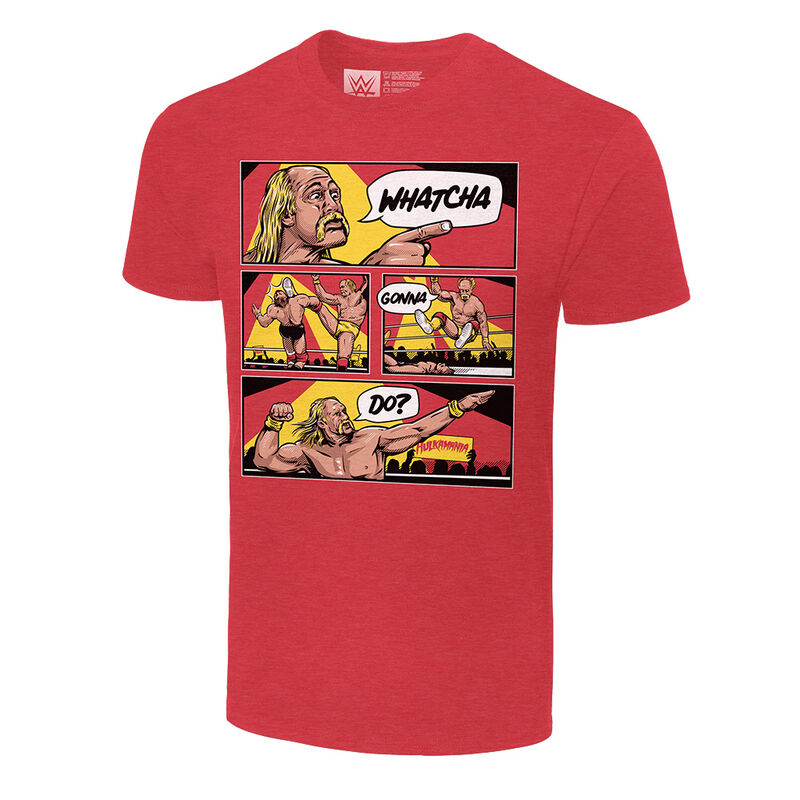 Hulk Hogan Whatcha Gonna Do? Comic Graphic T-Shirt Pwcatalog