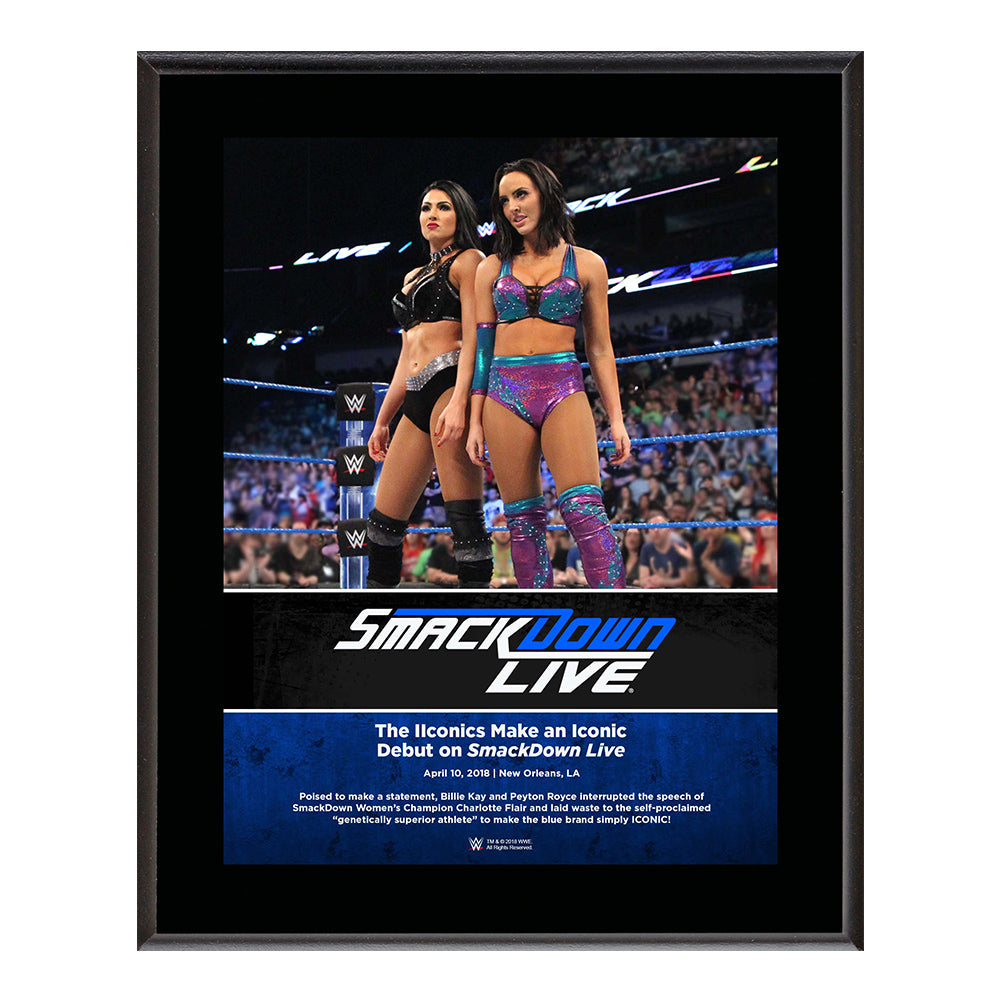 IIconic Duo SmackDown Live New Orleans 10 x 13 Photo Plaque Pwcatalog