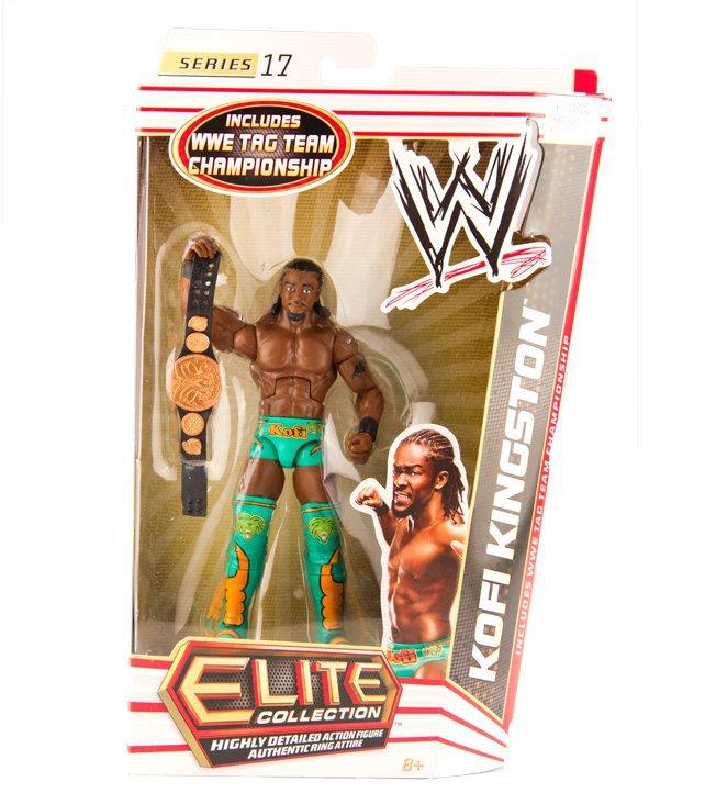 WWE Mattel Elite Collection Series 17 Kofi Kingston Action & Toy Figures PWcatalog