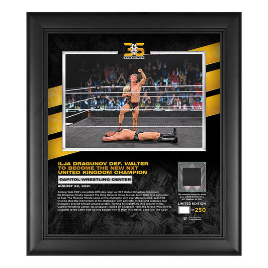 Ilja Dragunov NXT Takeover 36 15x17 Commemorative Plaque Pwcatalog