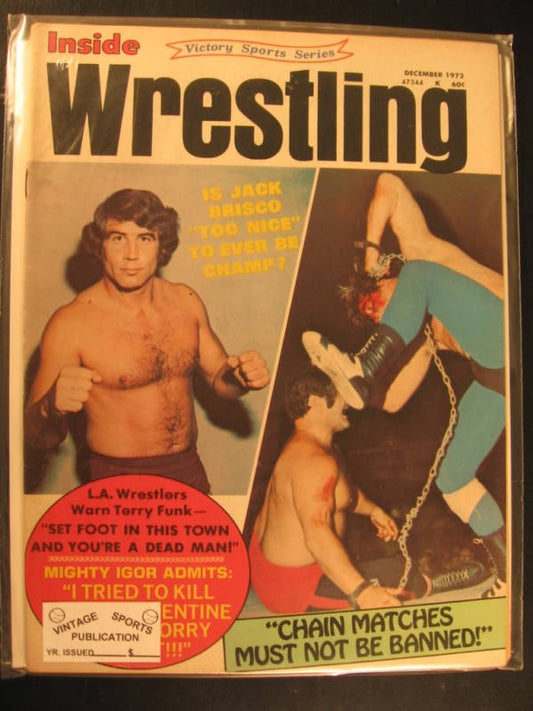 Inside Wrestling December 1972