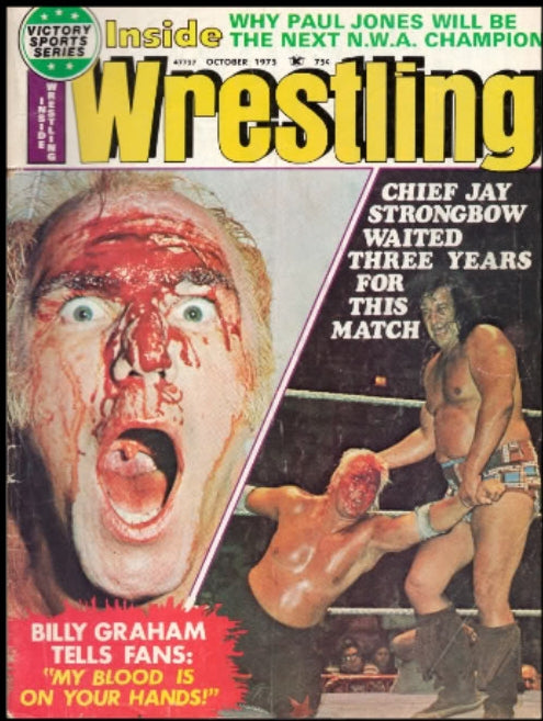 Inside Wrestling October 1975 Magazine PWcatalog