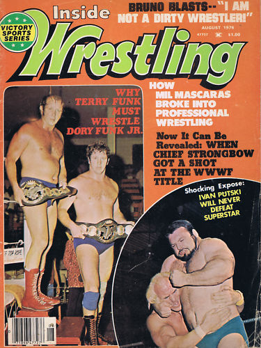 Inside Wrestling August 1976